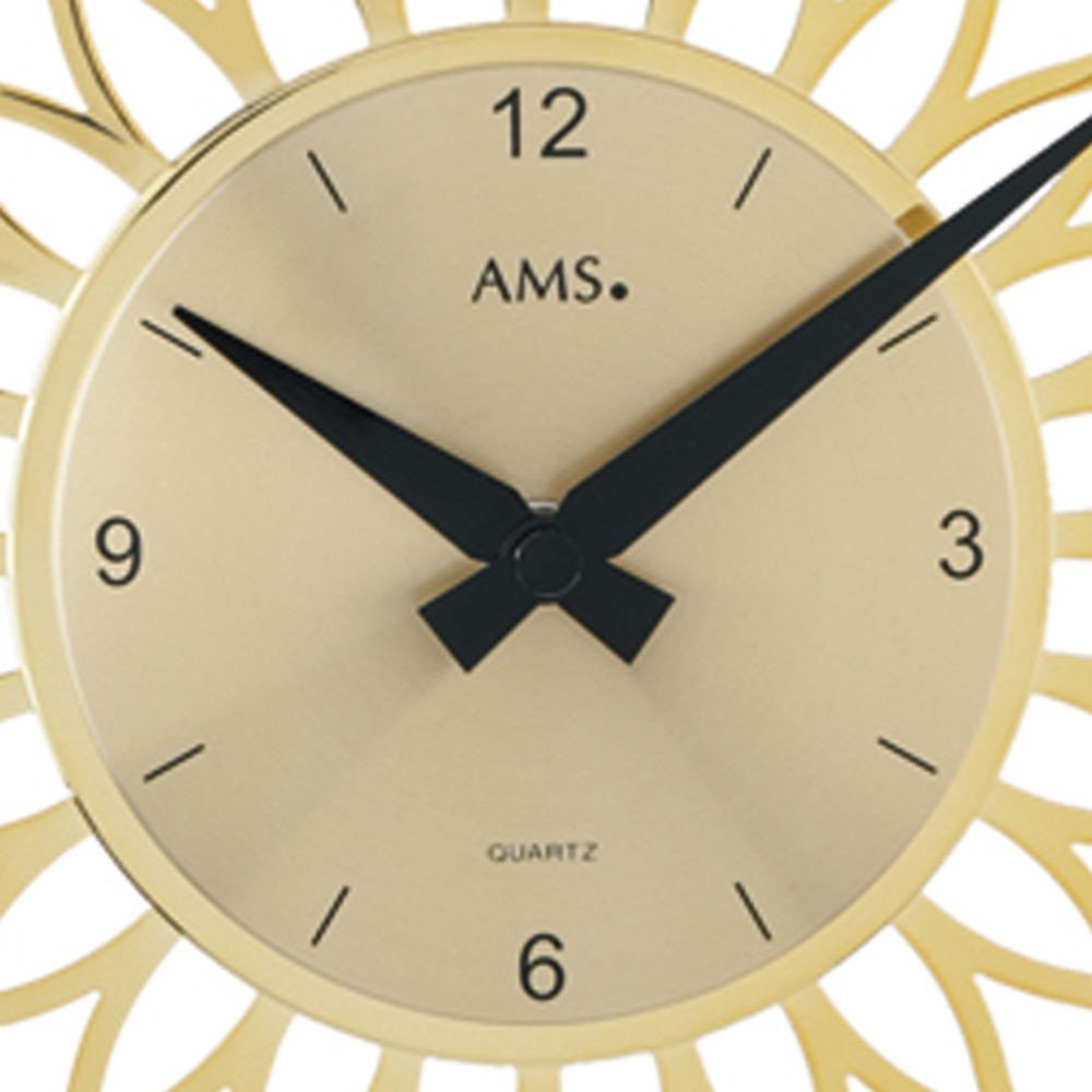 Amazon.co.jp: モダン壁時計 クォーツ式 AMS社 AM W9359 : ホーム